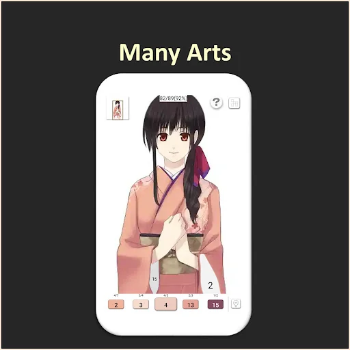 Color by Number - anime manga