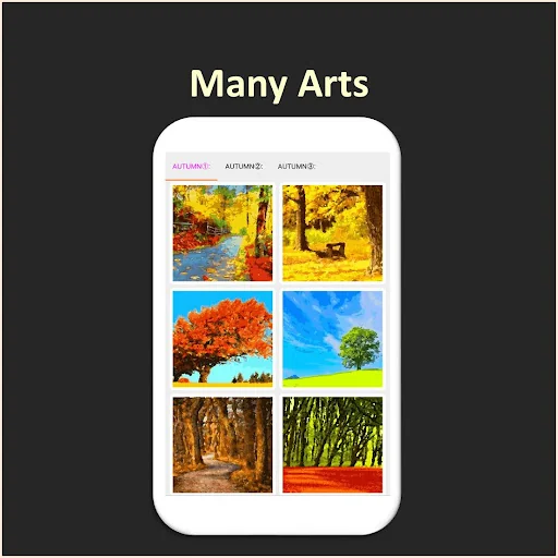 Color by Number - autumn