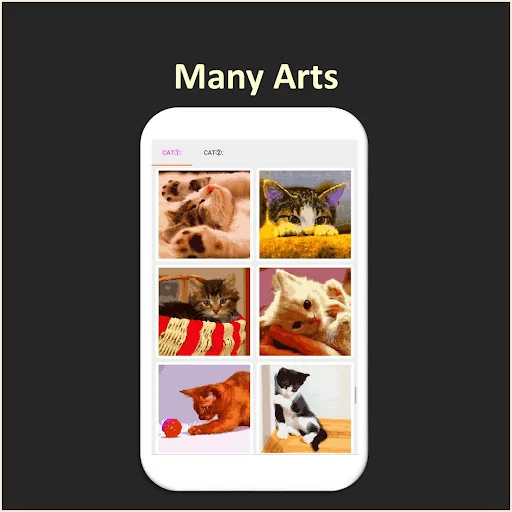 Color by Number - cat
