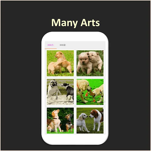 Color by Number - dog