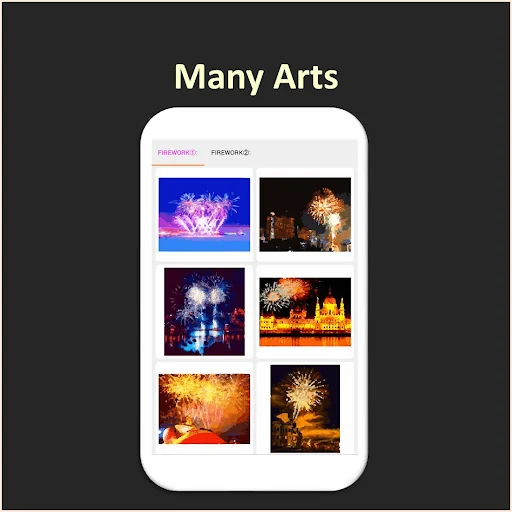 Color by Number - firework