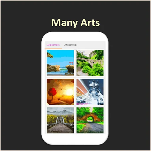 Color by Number - landscape