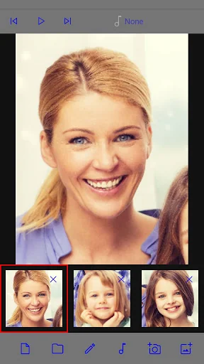 Face Video Morph Animator HD screenshot 1