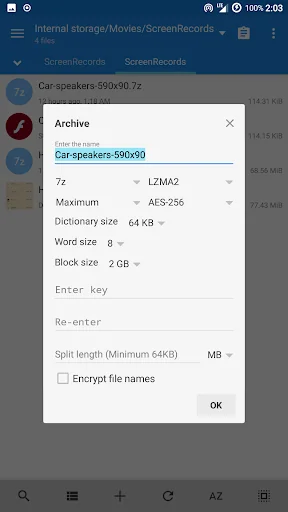 MiX Archive (MiXplorer Add-on) screenshot 2