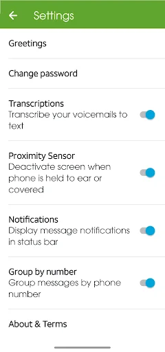 Cricket Visual Voicemail screenshot 4