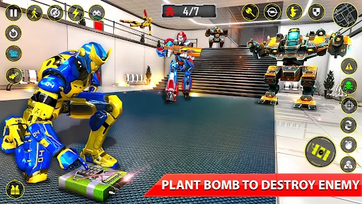 Robot Shooting Game: Gun Games screenshot 4