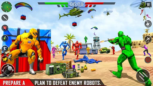 Robot FPS Shooting Game 2 screenshot 4