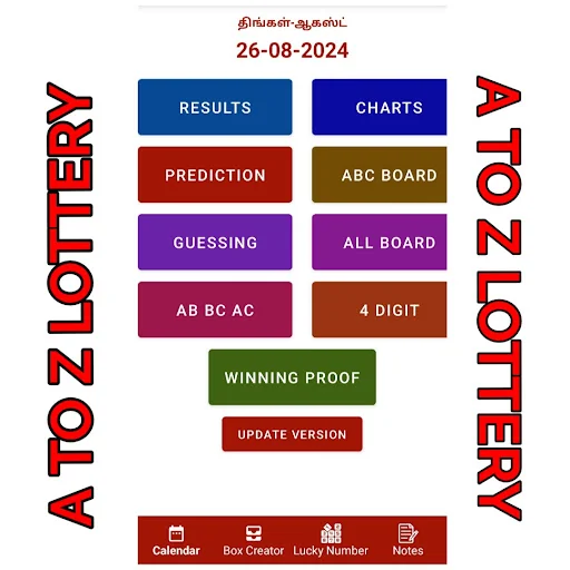 A to Z Lottery Results