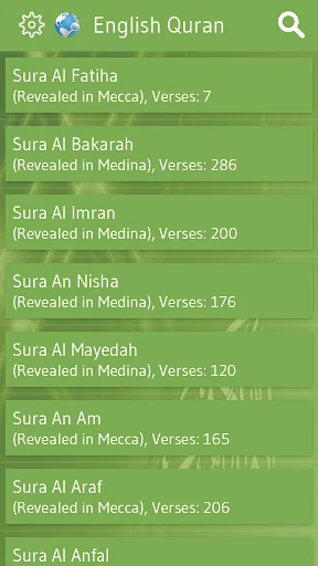 Al Quran English Translation