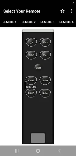 Vizio Soundbar Remote screenshot 2