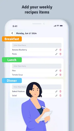 Meal Planner – Shopping List screenshot 3