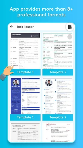 CV: Professional Resume Maker screenshot 2
