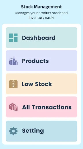 Stock and Inventory Management screenshot 2