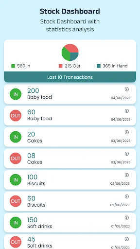 Stock and Inventory Management screenshot 3