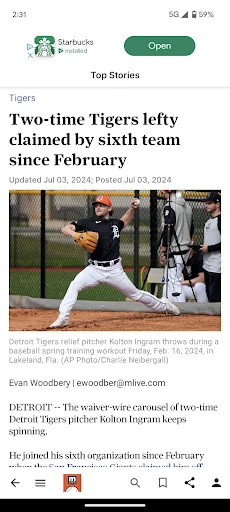 MLive.com: Detroit Tigers News screenshot 2