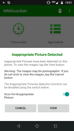 MMGuardian Child Phone App screenshot 4