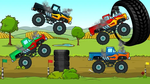 Monster Truck Rally Racing