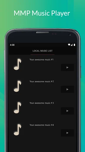 MMP Music Player screenshot 1