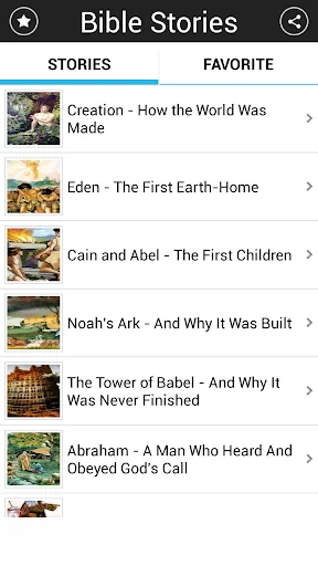 Bible Stories screenshot 1