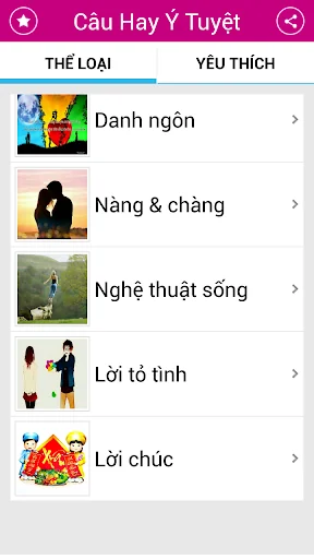 Câu Hay Ý Tuyệt