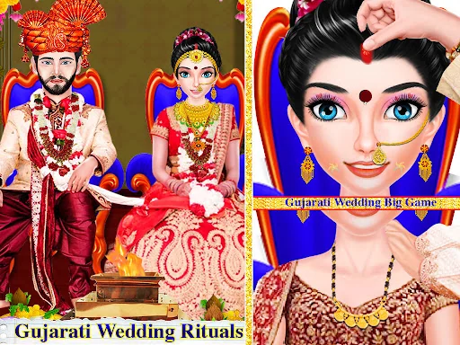 Gujarati Indian Wedding Girls