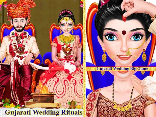 Gujarati Indian Wedding Girls