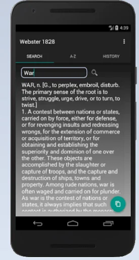 Noah Webster 1828 screenshot 1
