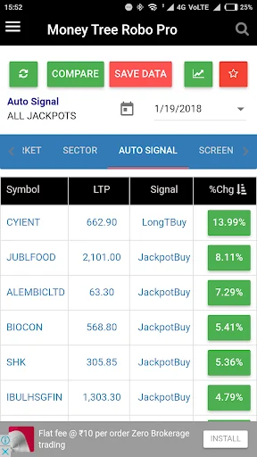 Stock Screener: MoneyTree Robo screenshot 2