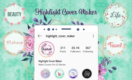 Highlight Cover Maker of Story