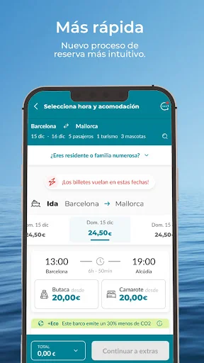 BALEÀRIA: Travel by ferry