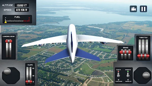 Airplane Simulator Flight Game