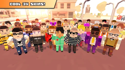 Blocky Car Racer - racing game screenshot 4