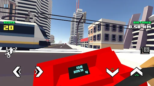 Blocky Moto Racing: Bike Rider screenshot 2