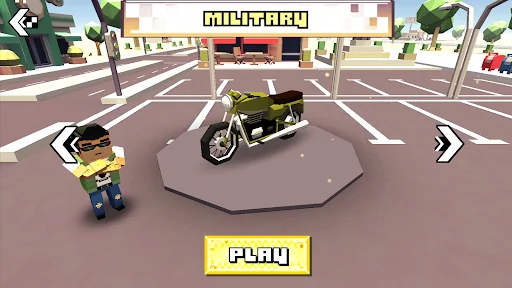 Blocky Moto Racing: Bike Rider screenshot 3