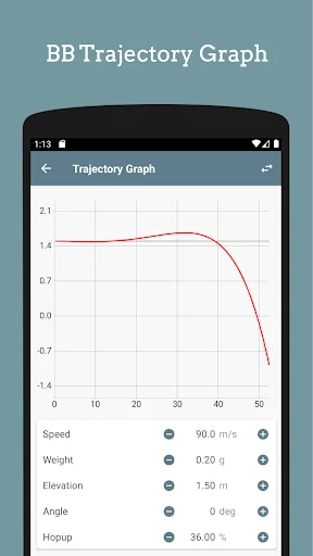 Airsoft Ballistics Calculator screenshot 1