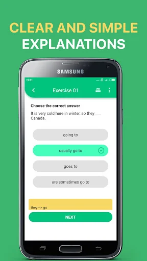 English Grammar Exercises screenshot 3