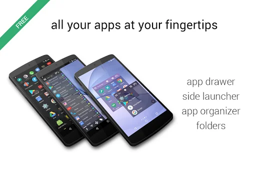 JINA Drawer - Apps Organizer screenshot 1