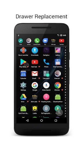 JINA Drawer - Apps Organizer screenshot 3
