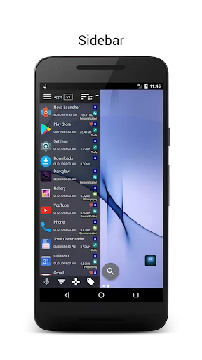 JINA Drawer - Apps Organizer screenshot 4