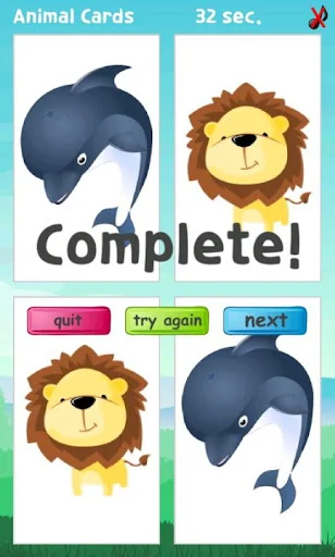 Animal Cards - Test your memor