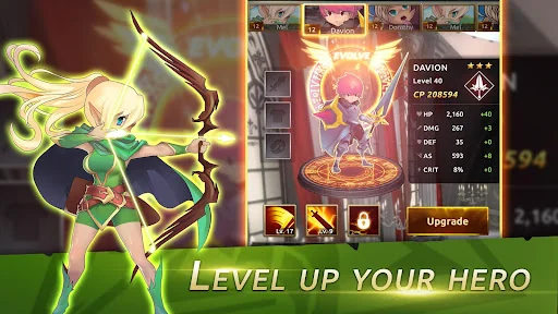 Knight War: Idle Defense Pro screenshot 1