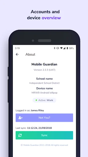 Mobile Guardian screenshot 4