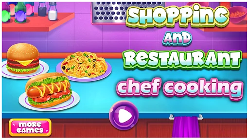 Shopping and restaurant Game