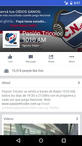 Pasión Tricolor screenshot 2