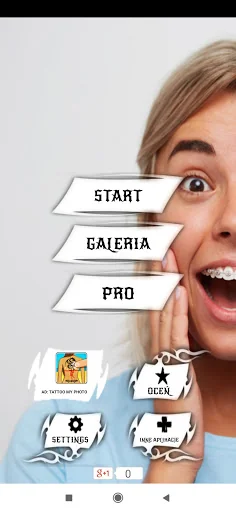 Braces on teeth: Photo editor screenshot 2