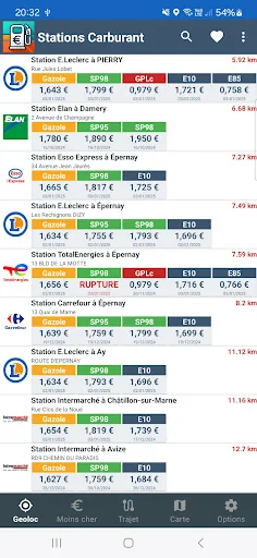 Stations Carburant Infos Prix