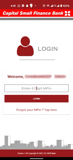 Capital Bank Mobile Connect screenshot 1