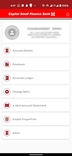 Capital Bank Mobile Connect screenshot 2