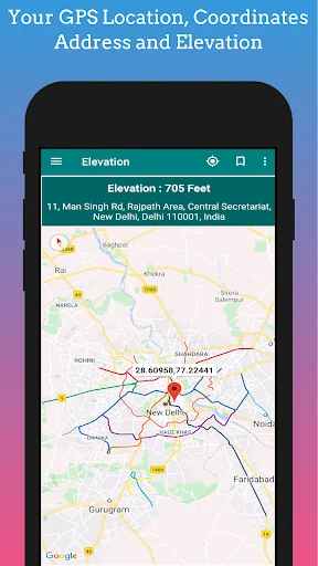 GPS Location and Elevation screenshot 1