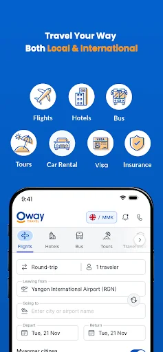 Oway Travel screenshot 2